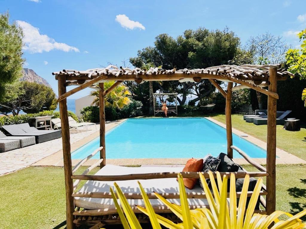 Astoria Villa Maison D Hotes Appartement Vue Mer Avec Piscine كاسيس المظهر الخارجي الصورة