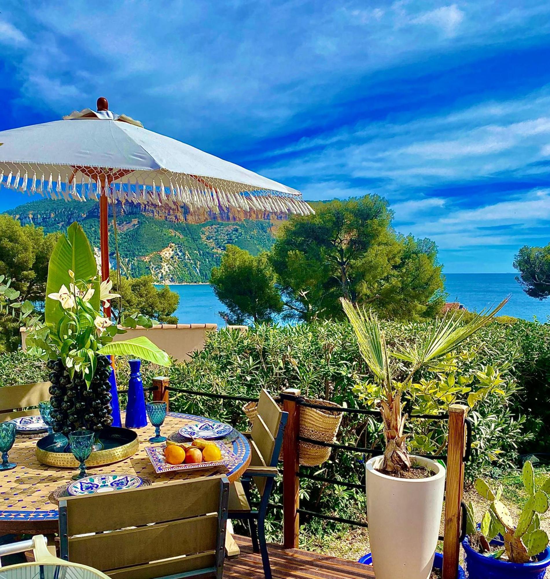 Astoria Villa Maison D Hotes Appartement Vue Mer Avec Piscine كاسيس الغرفة الصورة